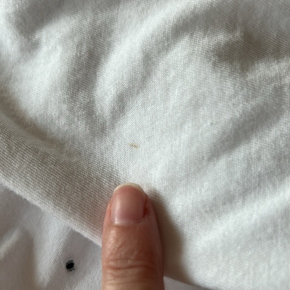 J. Crew Classic White 3/4 Sleeve Tee Top size S - Picture 6 of 6